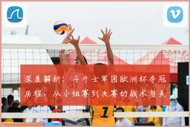 深度解析:斗牛士军团欧洲杯夺冠历程,从小组赛到决赛的战术与关键点全回顾